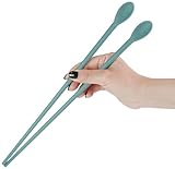 Carrotez Silicone Cooking Chopsticks, Long (12 inch) Reusable...