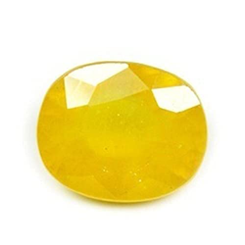 4.50 Ratti Certified Unheated Untreatet Natural Yellow Sapphire Pukhraj Loose Gemstone Yellow Stone for Women's and Men's By LAB - CERTIFIED-image-46