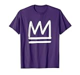 Crown Graffiti Princess Prince Punk Illustrated Modern Art T-Shirt