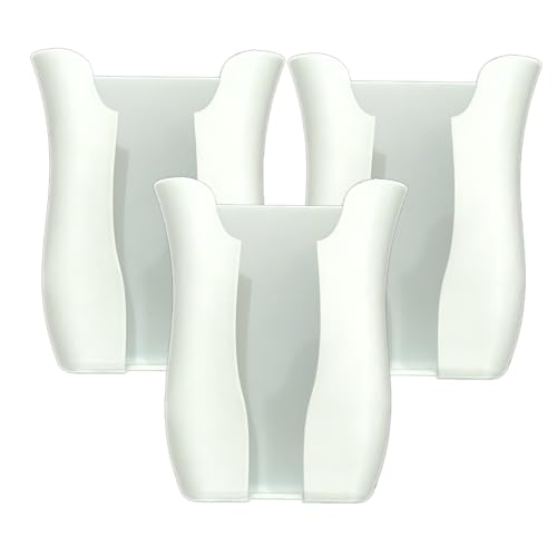 Kit 3 Suporte De Parede Porta Controle Ar Condicionado TV Nf (Branco)