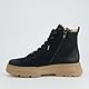 Paul Green Damen, Frauen Schnürstiefeletten,schnürschuhe,schnürer,Sneaker,Halbschuhe,straßenschuhe,Freizeitschuhe,Bootee,Blau (Nubuk/Ocean),40 EU / 6.5 UK