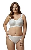 Elila Jacquard Softcup BH mit gepolsterten Trägern 1305, weiß, 120FF