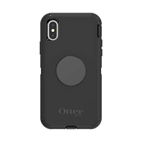 Best Promo Otter + Pop for iPhone X and XS: OtterBox Defender Series Case with PopSockets Phone Grip and Phone Stand, PopGrip, Collapsible, Swappable Top, Black and Aluminum Black Best Promo Otter + Pop for iPhone X and XS: OtterBox Defender Series Case with PopSockets Phone Grip and Phone Stand, PopGrip, Collapsible, Swappable Top, Black and Aluminum Black