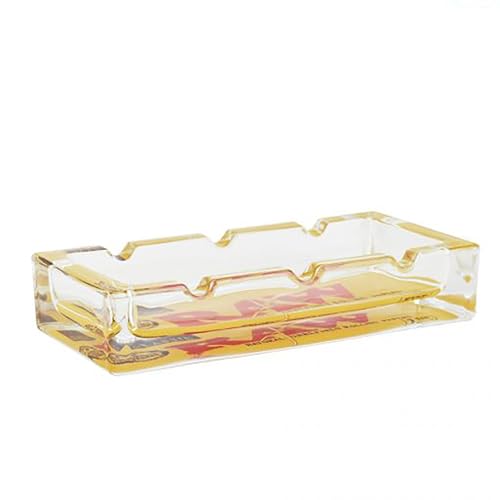 RAW Classic Glass Ashtray, Medium