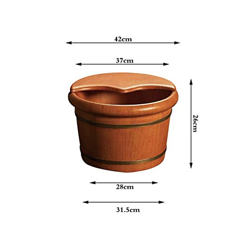 Spa de pies de madera BABYCE con cubierta miniatura 2