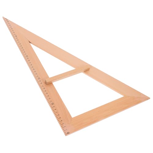 Instrument de dessin grand format règle pédagogique bois pour tableau