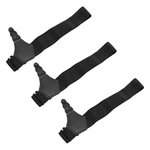 Brrnoo Tirantes Elásticos para Calcetines, 3 Piezas, Ajustables y Antideslizantes