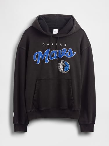 Image of GAP Men's X Nba Graphic Logo Hoodie Sweatshirt