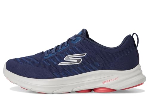 Image of Skechers Men's Go Walk 8 Day | Air-Cooled Goga Mat Insole, Ultra Go Cushioning, Dual-Density Outsole, Bungee Laces, Machine Washable
