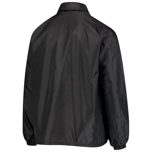 Image of Men's Royal Buffalo Bills Coaches Classic Raglan Full-Snap Windbreaker Jacket