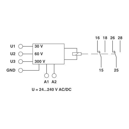 Relais 2866048 EMD-FL-V-300 solution contre les fluctuations de tension machine