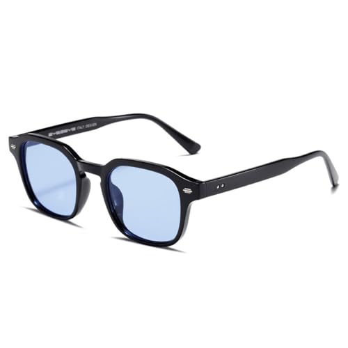 Lunettes de soleil à monture carrée vintage mode luxe pour conduite