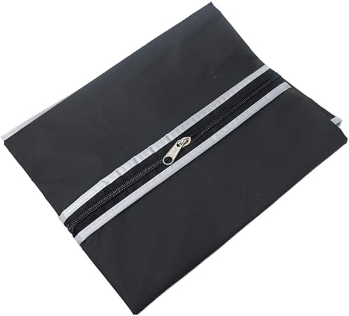 Short Garment Bag, Black Dress Cover, 60cm x 100cm, Clothing Storage Bags, Travel, Weddings, Suits, Dresses - Image 3