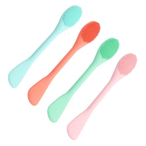 PATKAW 4 Piezas cepillo para limpieza facial Máscaras limpiador agente de mudanzas