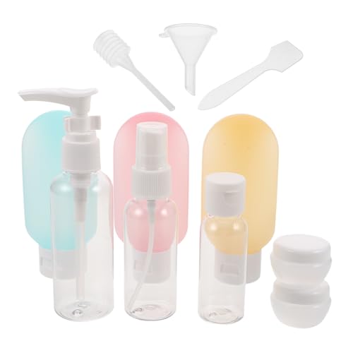 CTIRCHIU 11 個旅行用詰め替えボトル点 透明トラベル容器 漏れ防止スプレーボトル ローション クリーム用 化粧品 スキンケア携帯に