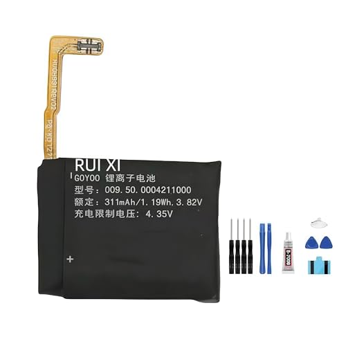 G0Y00 RUI XI Batteria compatibile per Huawei XiaoK K1 K2 K2-G01 311mAh 3.82V G0Y00 Smart Watch batteria