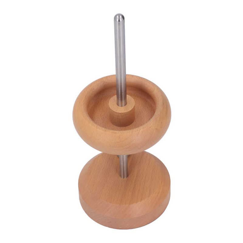 2 Pcs Bead Spinner Log Colored Beech Wood Beading Device Hand Made Beading Bowl Quick Beading Tool for