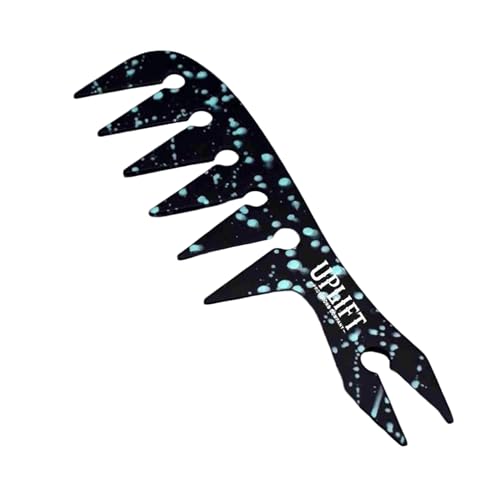 Peine Uplift Provisions texturizador dientes anchos negro miniatura 1
