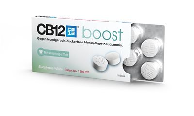 CB12 boost kauwgom wit 10 stuks