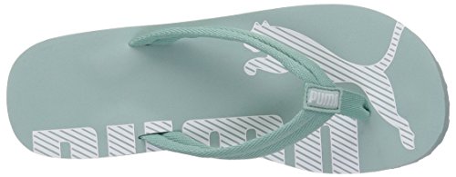 Image of PUMA Men's Epic Flip 2 Slide Sandal, Aquifer White, 10 M US, White