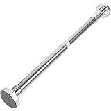 OUNONA Soporte Fijo de Acero Inoxidable para Fregadero bajo Encimera, Base Ampliada y Antideslizante, Ajuste de Altura 35-50 CM, Instalación Sencilla para Cocina y Baño