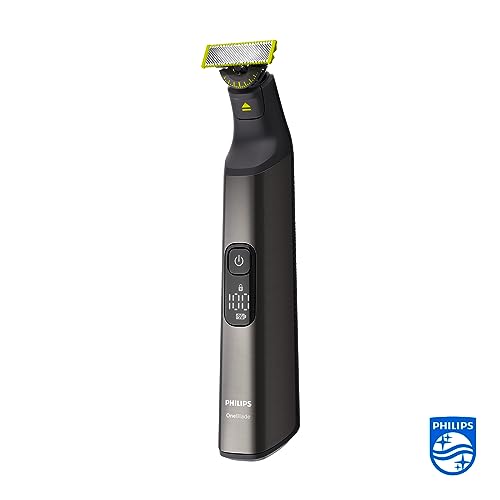 Philips OneBlade Pro 360 Face & Body – Elektrischer Bartschneider, Rasierer und Bodygroomer, 2x...