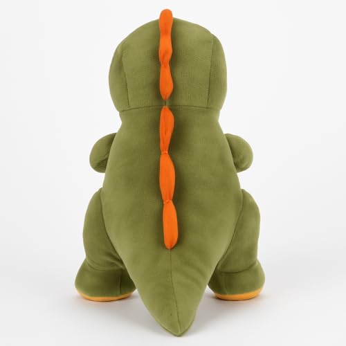Image of Blue Penguin Plush Stuffed Animal, Cute Smiling Face Design with Yellow Beak and Feet, Soft Cuddly Toy for Kids (DINASOR OLIVE30CM-1)