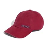 adidas Unisex-Adult Arsenal Fc Dad Cap, Team Collegiate Burgundy/Dark Blue, One Size