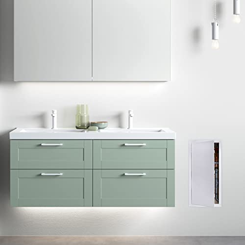 Plumbing Access Panel for Drywall 14 x 29 Inch Plastic Access Door Wall Access Panel Ceiling Reinforced Hinged Durable White