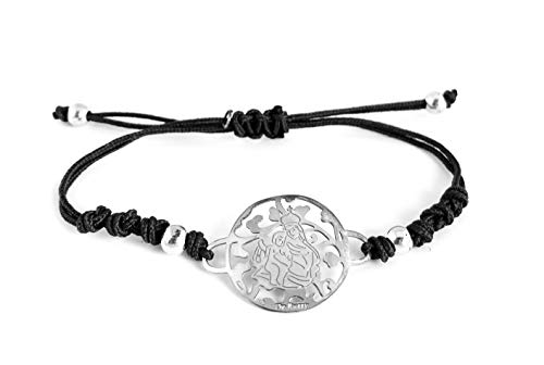 Pulsera Virgen del Carmen en Plata de Ley®