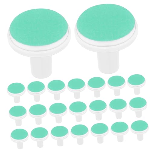ibasenice 24pcs Electric Nail File Pads for Toddler Nail Trimmer Replacement Heads Grinding Heads for File