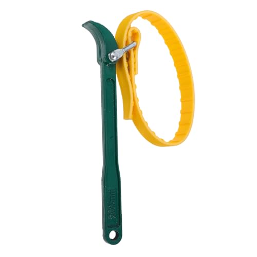 PRETYZOOM Plastic Strap Adjustable Wrench Heavy Duty Filter Wrench Tool for Oil Filter and Water Filter Removal Ergonomic Design High and Plastic