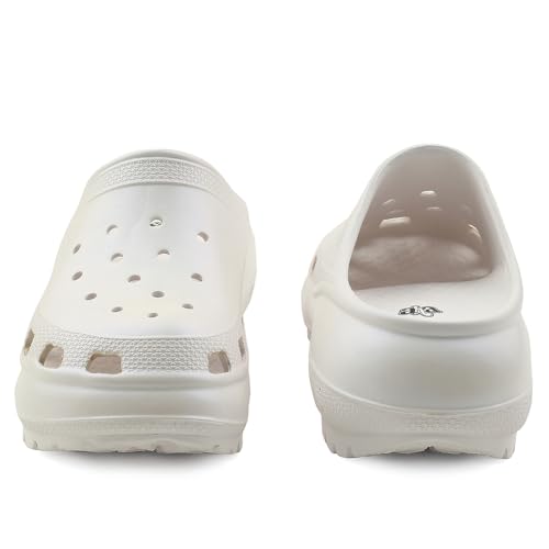 Image of Liberty A-HA Pink & White Clogs for Women - EVA Slip-On, Comfort