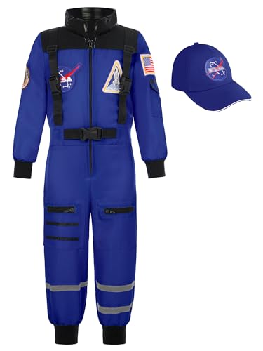 Disfraz infantil de astronauta para niños y niñas miniatura 5