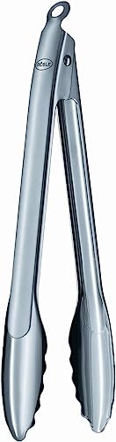 Rosle 12916 Stainless Steel One-Handed Lock and Release Tongs 12 in. - Image 3