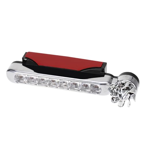 HOLIDYOYO 2 Piezas Luz LED Diurna para Coche con Energía Eólica Leds de Brillo con Soporte Giratorio para Coches Camiones y Motos