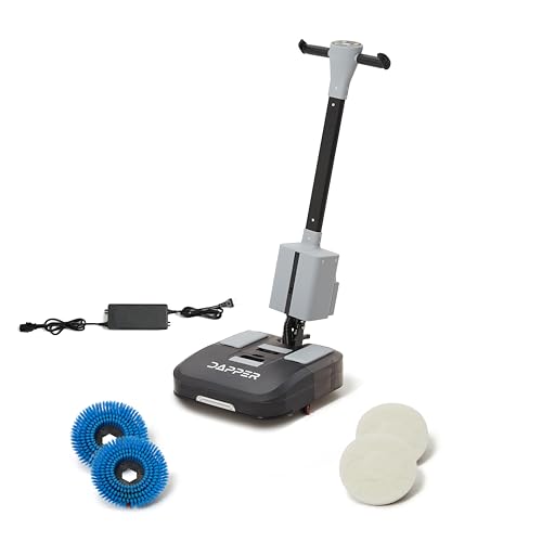 Battery-Powered-Walk-Behind-Mini-Automatic-Floor-Scrubber-Machine--Compact-Portable-16-Cleaning-Width-15h-Runtime-3-Speed-Brush--Ideal-for-Small-Commercial-Spaces-Offices-Retail Battery Powered Walk Behind Mini Automatic Floor Scrubber Machine – Compact & Portable, 16” Cleaning Width, 1.5h Runtime, 3-Speed Brush – Ideal for Small Commercial Spaces, Offices, Retail - Image 1