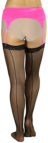 Image of ToBeInStyle Women's Wet Look Garterbelt