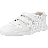 PIRUFIN - Deportiva respetuosa picada Tira Adhesiva - 351 para: Niños Color: Blanco 2 Talla: 26