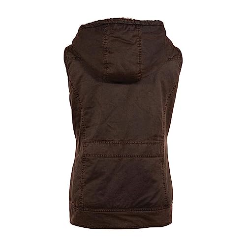 Outback Trading Company Women Heidi Warm Water-Resistant Zippered Canyonland Outerwear Western Vest with Hip Pockets3