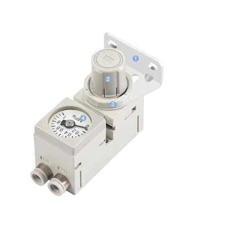 Régulateur de pression ARM10 petit détendeur d'air comprimé compact - 4