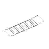 【304 EDELSTAHL】. Der einziehbare Spülenorganisator ist aus hochwertigem gebürstetem 18/8 Edelstahl, rostfrei und feuchtigkeitsbeständig, kann verwendet werden, um Schwamm, Scheuerschwamm, Abwaschpfropfen, Obst, Gemüse und Tasse abzulassen. halten Sie Ihre Arbeitsfläche ordentlich und trocken.
