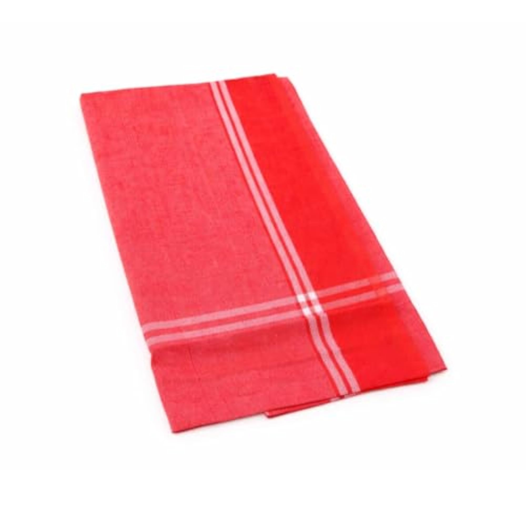 100% Cotton Red Gamcha Towel for Puja & Religious Functions
