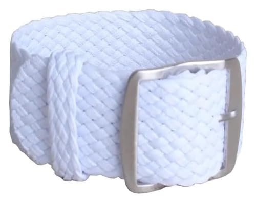 Bracelet de rechange en nylon tissé 18mm compatible montre connectée homme femme