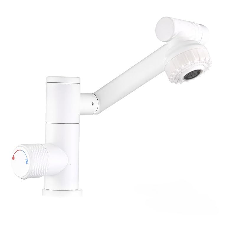 Grifo de baño de alta gama gris pistola SLT230A-W con mezclador y pantalla digital