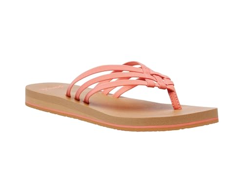 Image of Sanuk Women's Yoga Sandy | Yoga Mat Footbed | Flip Flops for Women | Yoga Sandals For Women
