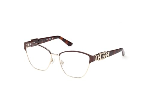 Lunettes GUESS GU2984 marron foncé 54 au design élégant et finitions haut de gamme