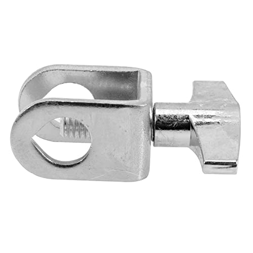 Abaodam 2 piezas soporte de Cowbell para percusión, abrazadera de montaje para batería miniatura 4