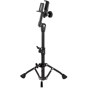 Meinl Percussion THBS-S-BK bongostandaard in zwart, cajonhoogte, ideale hoogte voor cajonspelers die een bongo gebruiken