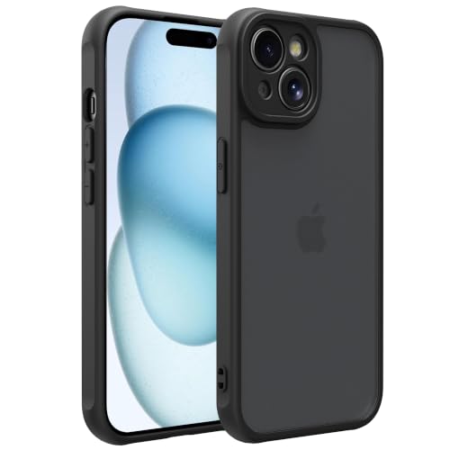 Image of iPhone 15 Case,Translucent Matte(Black)